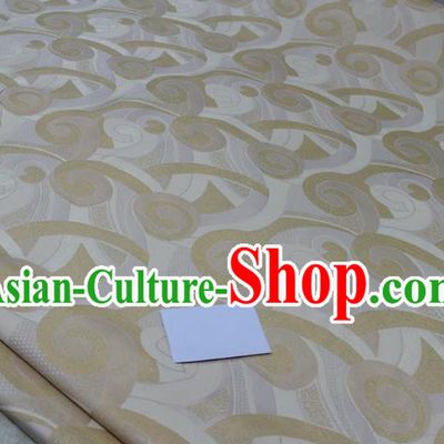 Chinese Traditional Clothing Palace Pattern Mongolian Robe Tang Suit Brocade Ancient Costume Satin Fabric Hanfu Material