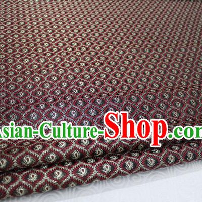 Chinese Traditional Ancient Costume Royal Palace Pattern Mongolian Robe Brocade Satin Fabric Hanfu Material