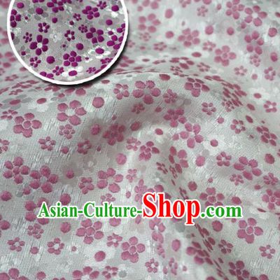 Chinese Traditional Royal Palace Plum Blossom Pattern Design Brocade Mongolian Robe Fabric Ancient Costume Tang Suit Cheongsam Hanfu Material