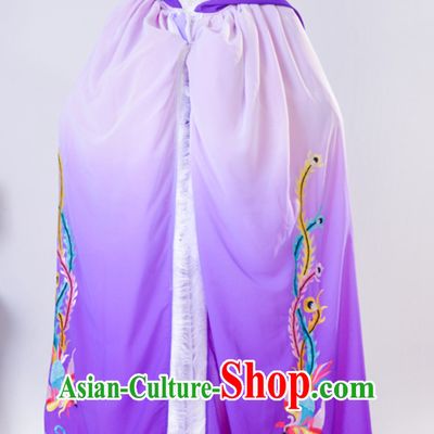 Ancient Chinese Style Mantle Kimono Costume Ancient Embroidered Phoenix Color Changing Fancy Dress Complete Set