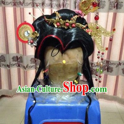 Chinese Traditional Ancient Imperial Princess Hair Accessories Hair Stick Handmade Hairpins Complete Set for Women