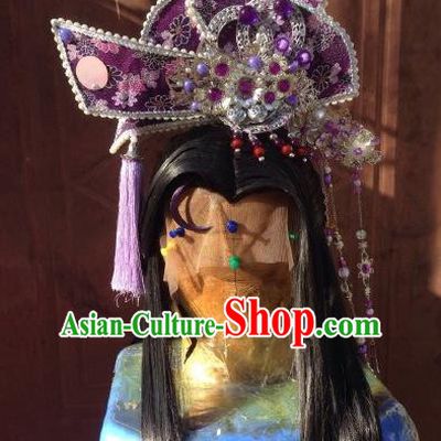Chinese Traditional Ancient Princess Hair Accessories Handmade Hairpins Complete Set for Women