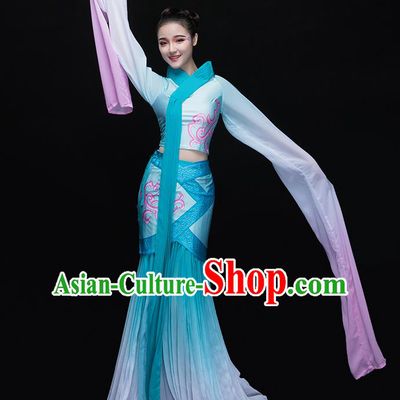 Traditional Chinese Classical Dancing Costume, China Yangko Costume Fairy Dance Hanfu Clothing for Women