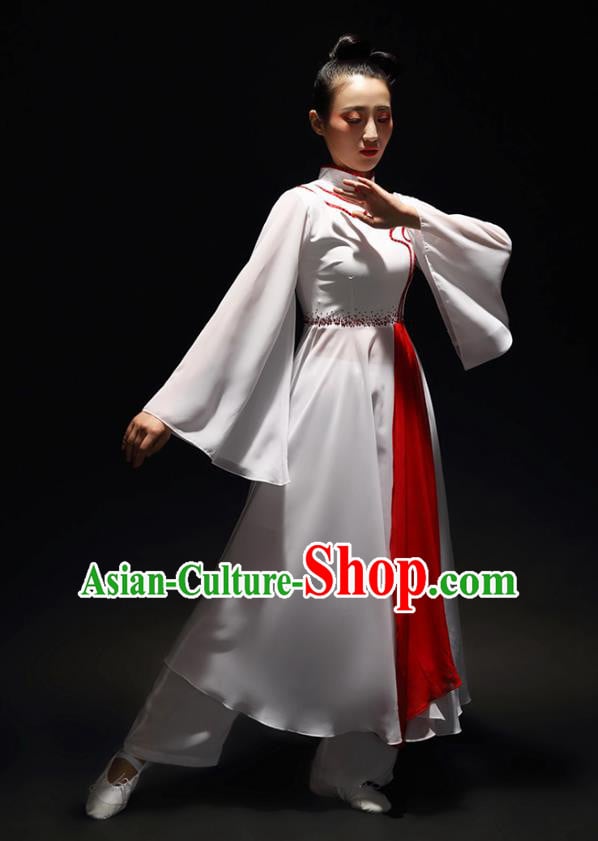 Traditional Chinese Yangge Fan Dancing Costume Modern Dance Dress Clothing Traditional Chinese Yangge Fan Dancing Costume Modern Dance Dress Clothing