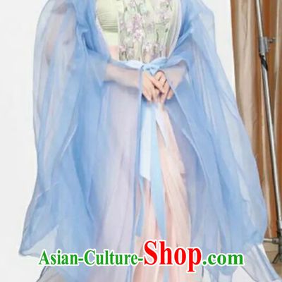 Ancient Chinese Beauty Hanfu Maid Clothing Costume