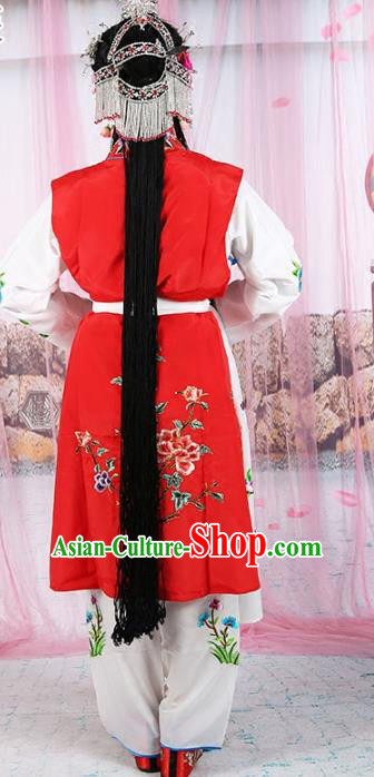 Traditional China Beijing Opera Costume Gifted Scholar Embroidered Robe and Hat Ancient Chinese Peking Opera Embroidery Clothing