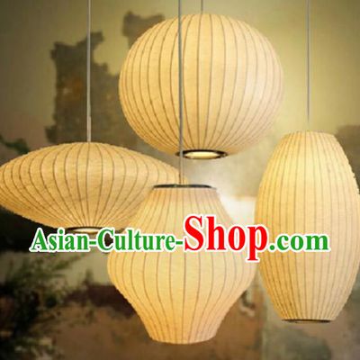Traditional Chinese Handmade Silk Palace Lantern China Ceiling Palace Lamp Complete Set