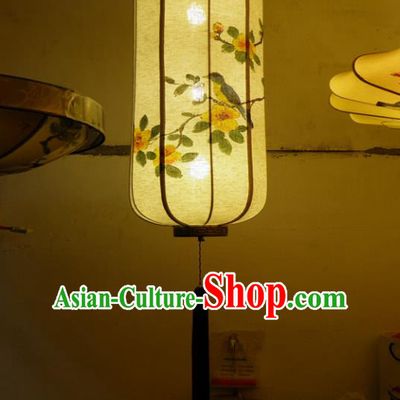 Traditional Chinese Handmade Painting Silk Palace Lantern China Ceiling Palace Lamp