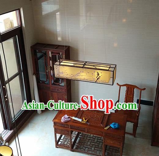 Chinese White Gourd Silk Table Palace Lantern  Replica Palace Lamp