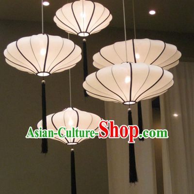 Traditional Chinese Handmade Cloth Palace Lantern China Ceiling Palace Lamp