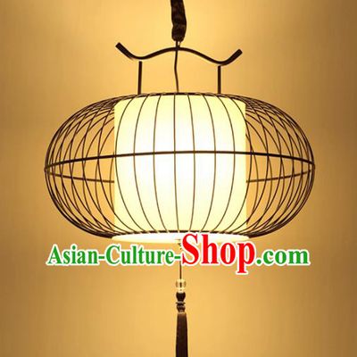 Traditional Chinese Handmade Round Palace Lantern China Ceiling Palace Lamp