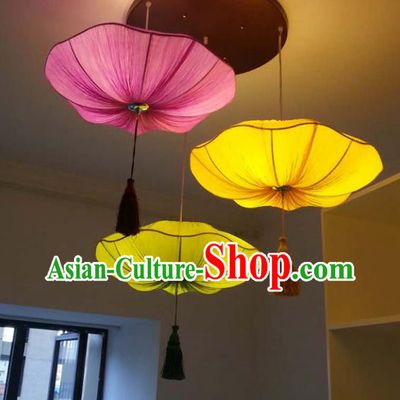 Traditional Chinese Handmade Lotus Palace Lantern China Ceiling Palace Lamp