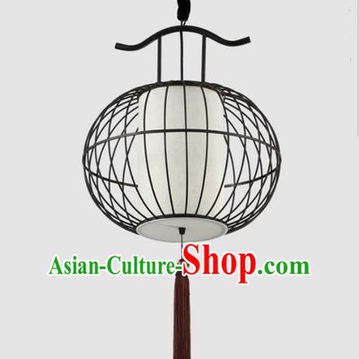 Traditional Chinese Handmade Round Palace Lantern China Ceiling Palace Lamp