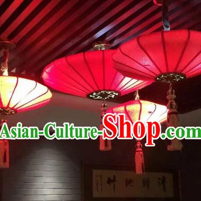 Traditional Chinese Handmade Red Sheepskin Palace Lantern China Ceiling Palace Lamp
