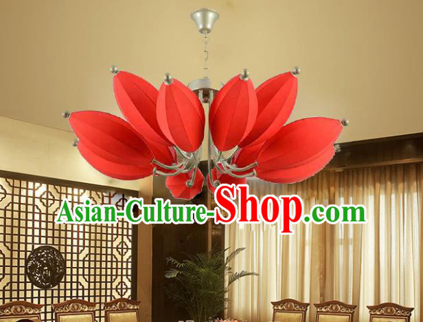Chinese White Gourd Silk Table Palace Lantern Replica Palace Lamp Chinese White Gourd Silk Table Palace Lantern Replica Palace Lamp