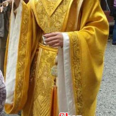 Traditional Ancient Chinese Tang Dynasty Imperial Emperor Embroidered Dragon Costume for Men