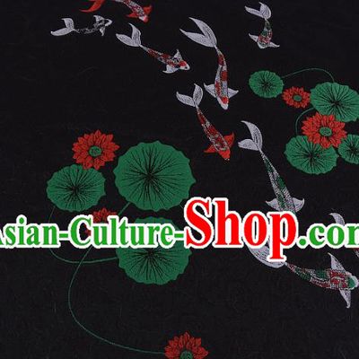 Chinese Traditional Costume Royal Palace Green Jacquard Weave Brocade Fabric, Chinese Ancient Clothing Drapery Hanfu Cheongsam Material