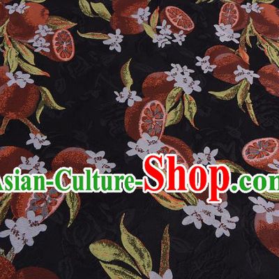 Chinese Traditional Costume Royal Palace Red Lotus Root Pattern Satin Brocade Fabric, Chinese Ancient Clothing Drapery Hanfu Cheongsam Material