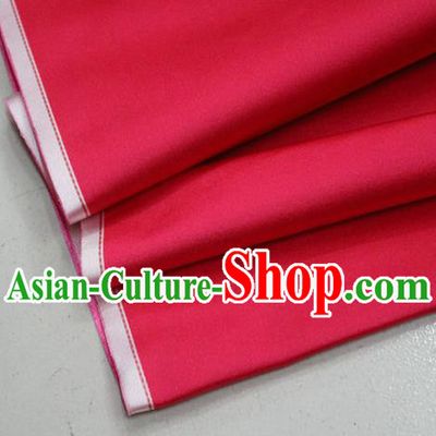 Chinese Traditional Royal Palace Mongolian Robe Fuchsia Pink Satin Brocade Fabric, Chinese Ancient Costume Drapery Hanfu Cheongsam Material