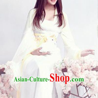 Traditional Ancient Chinese Swordsman Costumes Elegant Hanfu Clothing for Women