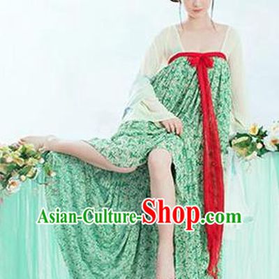 Traditional Ancient Chinese Imperial Consort Costume, Elegant Hanfu Clothing Chinese Han Dynasty Imperial Emperess Camellia Clothing for Women