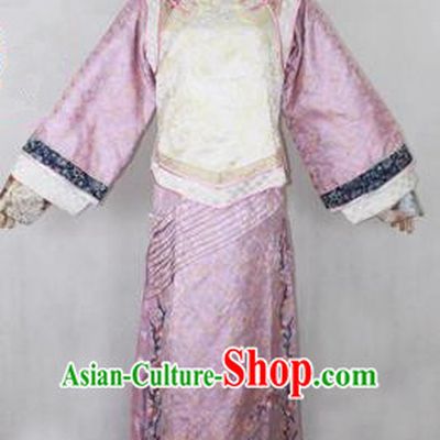 Traditional Ancient Chinese Imperial Consort Costume, Chinese Qing Dynasty Manchu Dress, Cosplay Chinese Mandchous Imperial Princess Clothing for Women