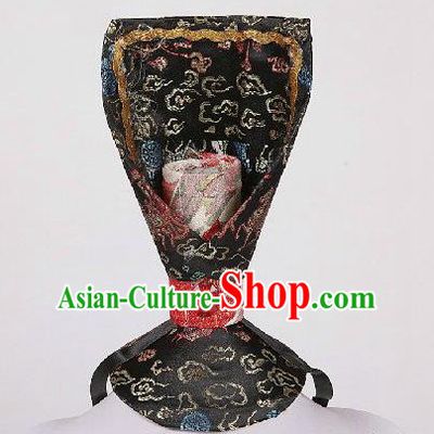 Traditional Chinese Han Dynasty Imperial Emperor Crown Hat for Men