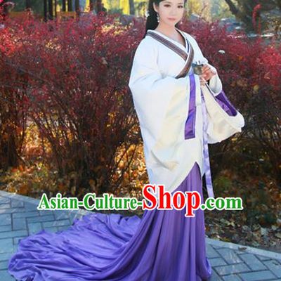 Traditional Ancient Chinese Imperial Consort Costume, Chinese Han Dynasty Noble Lady Dress, Chinese Imperial Princess Hanfu Clothing for Women
