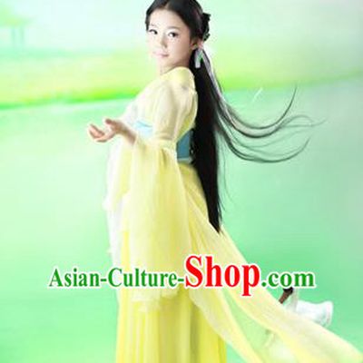 Traditional Ancient Chinese Imperial Princess Children Costume, Chinese Han Dynasty Little Fairy Elegant Dress, Cosplay Chinese Princess Hanfu Clothing for Kids