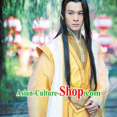 Traditional Chinese Ancient Costumes Ancient Chinese Cosplay Swordsman Knight Embroidered Costume for Men
