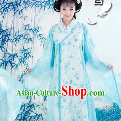 Traditional Ancient Chinese Female Dance Costume, Hanfu Clothing Chinese Song Dynasty Clothing for Women