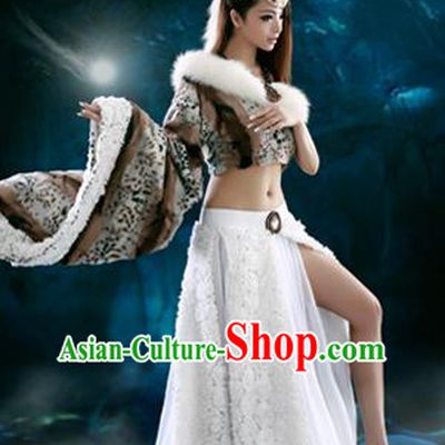 Traditional Ancient Chinese Funsbau Costume, Chinese Han Dynasty Imperial Coquette Tailing Embroidered Elegant Hanfu Clothing for Women