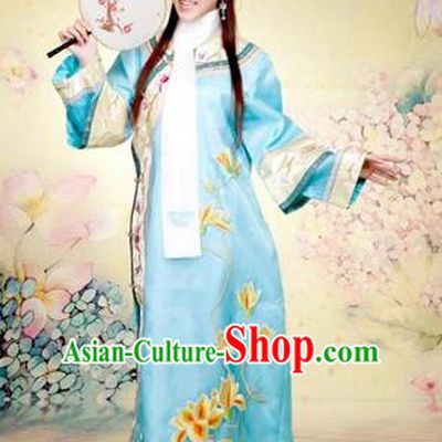 Traditional Ancient Chinese Imperial Consort Costume, Chinese Qing Dynasty Manchu Lady Princess Slim Dress, Chinese Mandarin Robes Imperial Concubine Clothing for Women