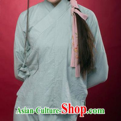 Traditional Ancient Chinese Female Costume Blouse and Pants Underpants Complete Set, Elegant Hanfu Underpants Clothing Chinese Ming Dynasty Palace Lady Clothing for Women