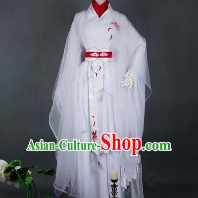 Traditional Asian Chinese Ancient Costume, Elegant Hanfu Dress, Chinese Imperial Prince Embroidered Clothing, Chinese Cosplay Prince Costumes for Men