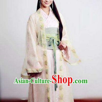 Traditional Ancient Chinese Imperial Princess Costume, Elegant Hanfu Palace Lady Dress, Chinese Tang Dynasty Embroidered Clothing for Women