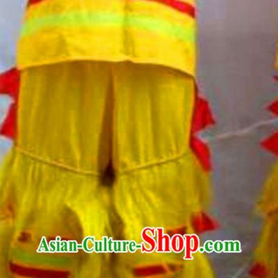 Long Yak Fur Long Wool Lion Dance Pants