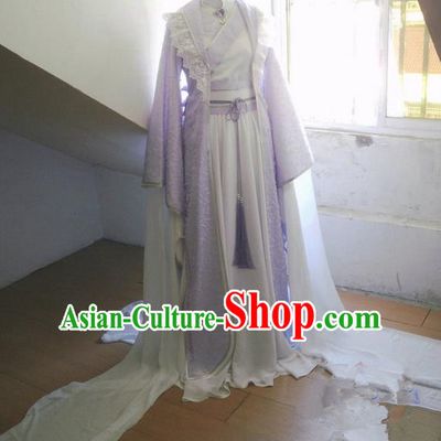Traditional Ancient Chinese Imperial Consort Costume, Ancient Young Lady Elegant Hanfu Clothing Chinese Tang Dynasty Imperial Princess Cosplay Fairy Tailing Embroidered Dress for Women
