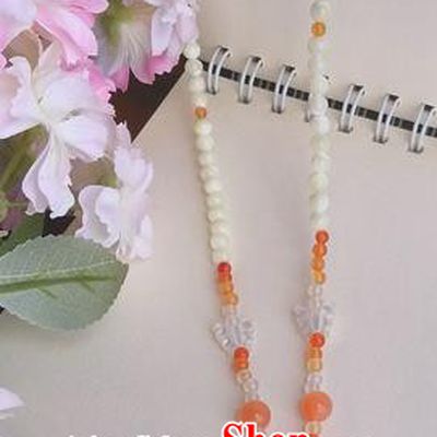 Traditional Handmade Chinese Ancient Princess Classical Accessories Jewellery Pink Coral Necklace for Women