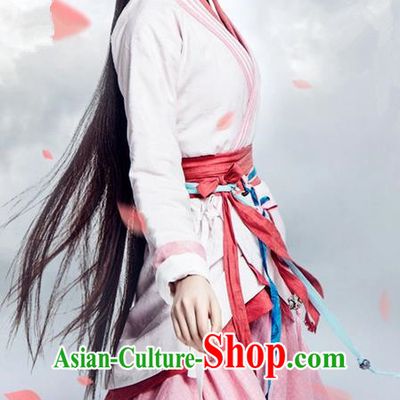 Traditional Ancient Chinese Imperial Consort Costume, Elegant Hanfu Palace Princess Dress, China Han Dynasty Imperial Young Lady Embroidered Clothing for Women