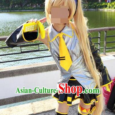 Japanese Cartoon Character Swordsman Swordmen Costumes Complete Set for Women