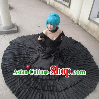 Japanese Cartoon Character Swordsman Full Dress Swordmen Costumes Complete Set for Women