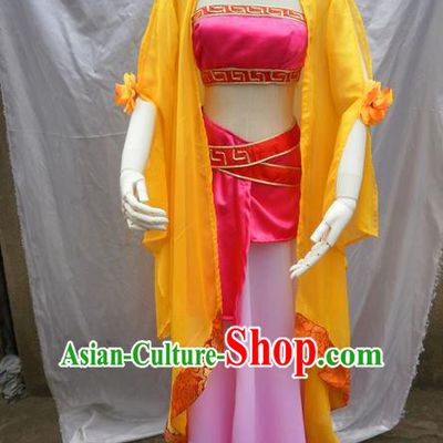 Traditional Ancient Chinese Classical Cartoon Character Nobility Lady Uniform Cosplay Game Role Han Dynasty Princess Costume Complete Set for Women