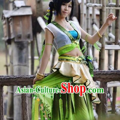 Chinese Cartoon Character Cosplay Costumes Complete Set for Women