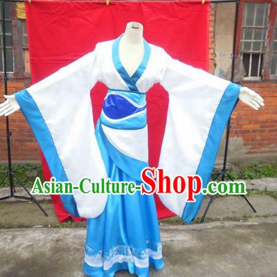 Traditional Ancient Chinese Classical Cartoon Character Fairy Uniform Cosplay Game Role Han Dynasty Swordmen Imperial Princess Costume Complete Set for Women