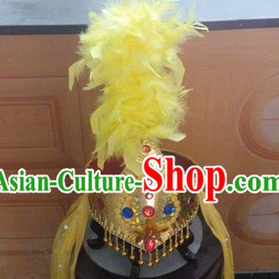 Traditional Chinese Nationality Dancing Costume Uyghur Princess Folk Dance Ethnic Headdress Hat Headband for Women