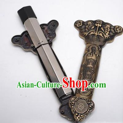 Traditional Chinese Kung Fu Telescopic Sword Martial Arts Prop Kung Fu Training Tai Chi Sword, Gongfu Wushu Tai Chi Taiji Teacher Sword for Men for Women