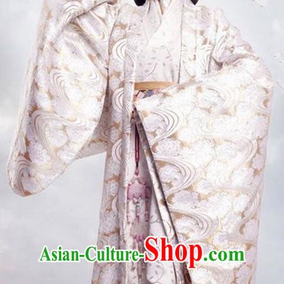 Traditional Ancient Chinese Imperial Consort Costume, Elegant Hanfu Dress Clothing, Chinese Warring States Period Imperial Concubine Princess Tailing Embroidered Clothing for Women