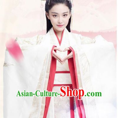 Traditional Ancient Chinese Imperial Consort Costume, Elegant Hanfu Palace Lady Dress, Chinese Warring States Period Imperial Princess Tailing Embroidered Clothing for Women