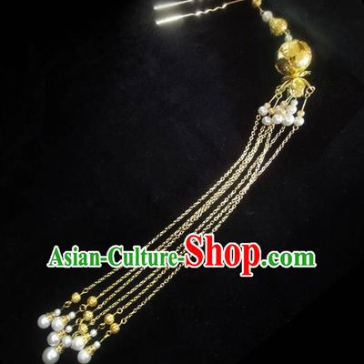 Traditional Handmade Chinese Ancient Classical Hair Accessories Barrettes Hairpin, Imperial Emperess Hair Jewellery, Hair Fascinators Hairpins for Women
